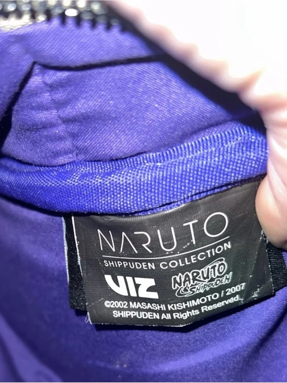 Naruto Shippuden Kakashi Peeking Mini Backpack - Exclusive - Rare Find